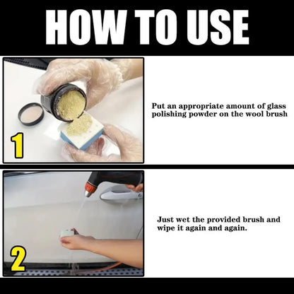 Glass Scratch Repair Powder – For Light Surface Scratches